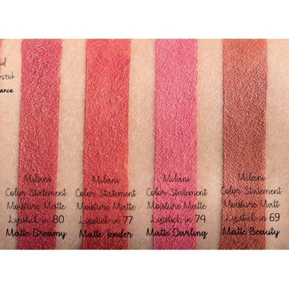 Milani Cosmetics Color Statement Lipstick in 74 Matte Darling - Picture 3 of 6